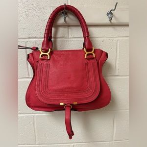 Beautiful Chloe Medium Marcie Leather Satchel